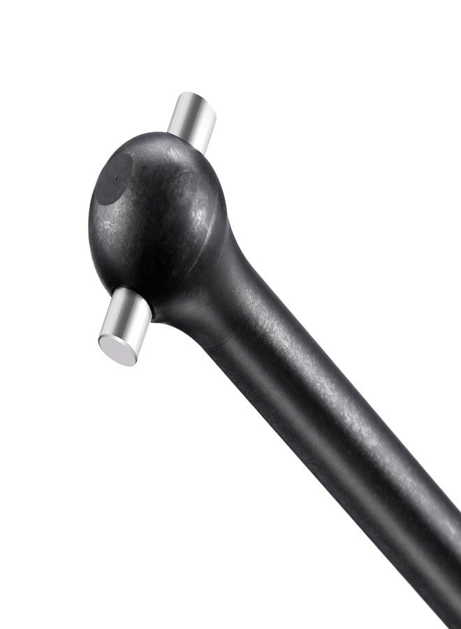 JGGZONE 2Pcs JGGZONE Hard Steel RC Universal Front Rear CVD Drive Shaft Dogbone Joint Driveshaft Compatible with Traxxas 1/10 EREVO 2.0 E-Revo Revo Summit RC Upgrade Parts - Image 5
